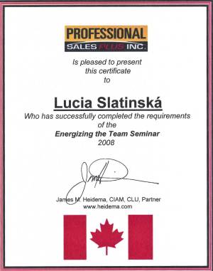 certifikát